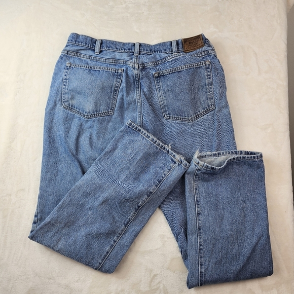 Vintage Polo Ralph Lauren Jeans Men’s 36 x 34 Denim Made in Mexico Distressed - Picture 11 of 12